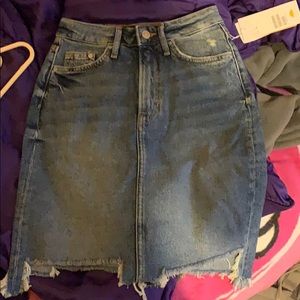 Jean skirt